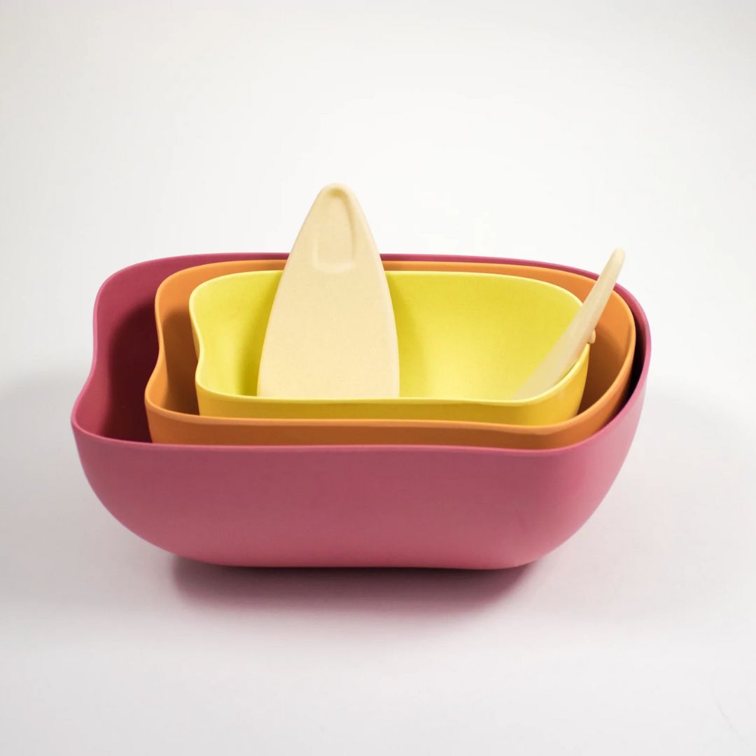 Pastel Salad Bowls by Bamboozle Home