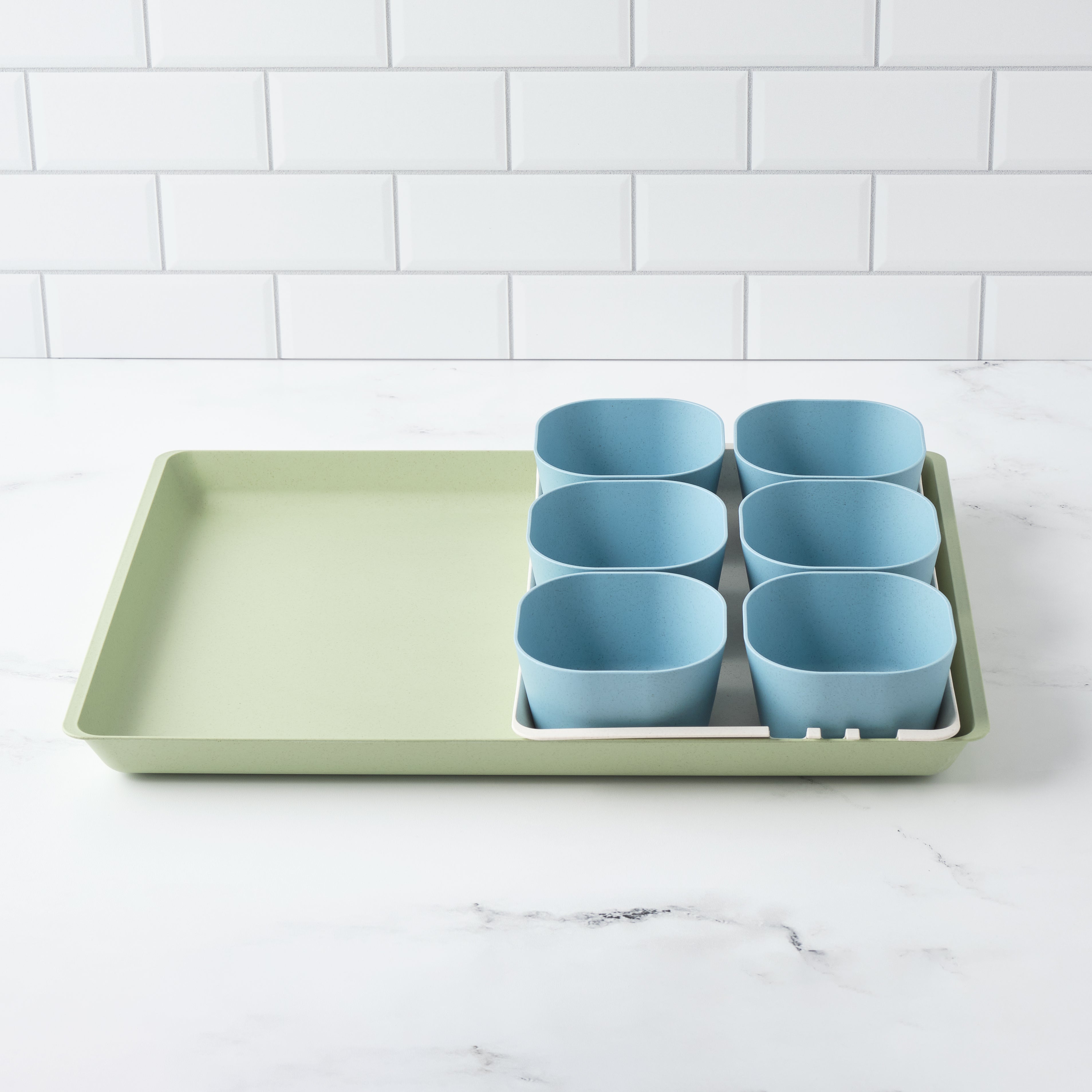 Bamboozle X Elizabeth Karmel Prep 'n Serve Tray Set by Bamboozle Home