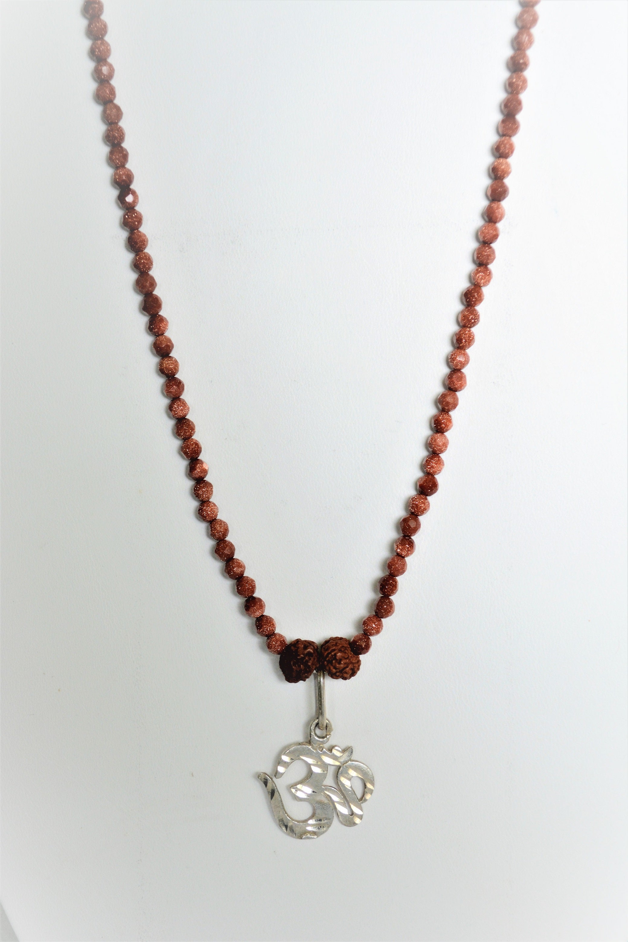 Necklace with silver pendant
