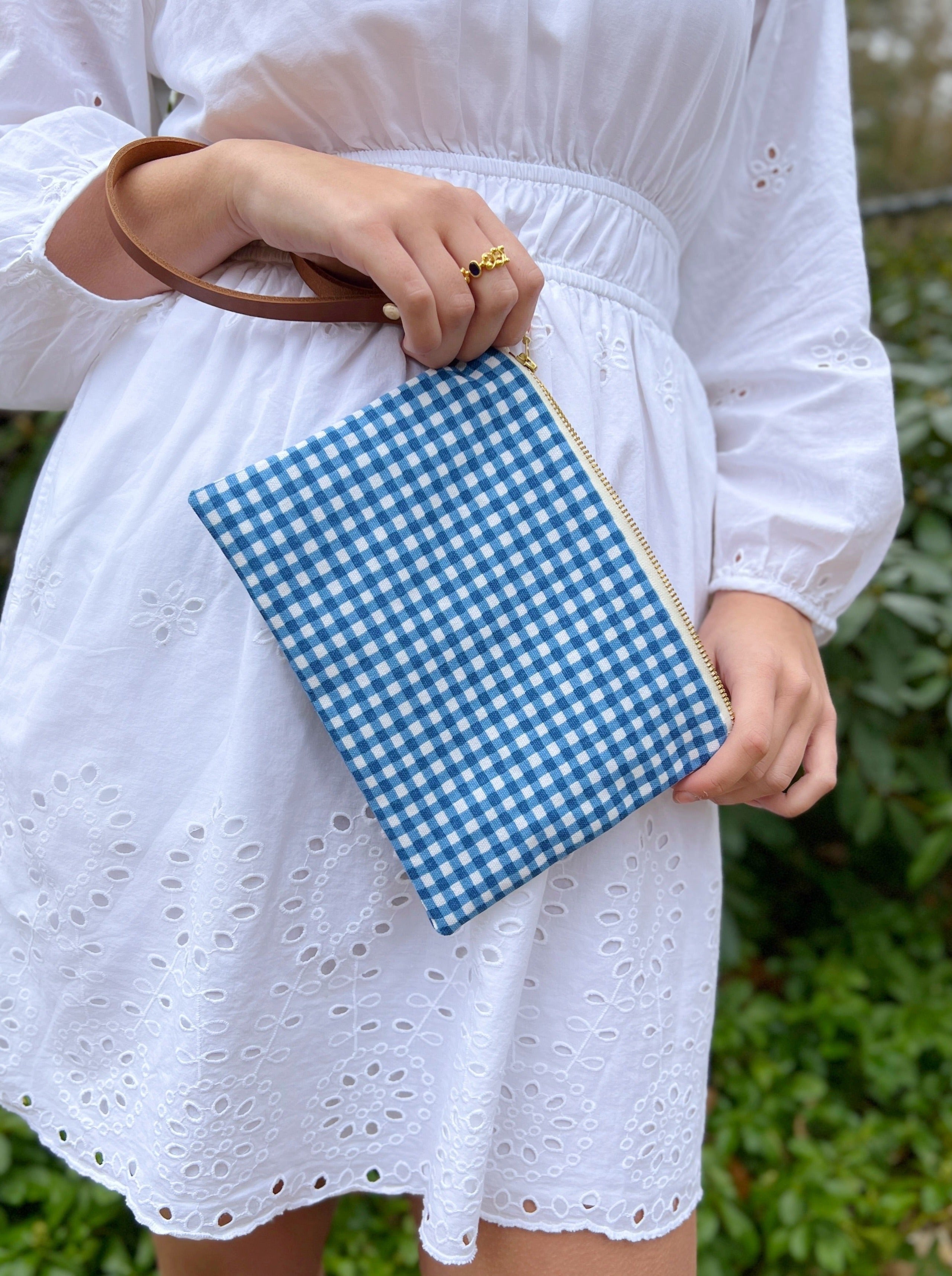 Summer Picnic Wristlet Purse - FINAL SALE