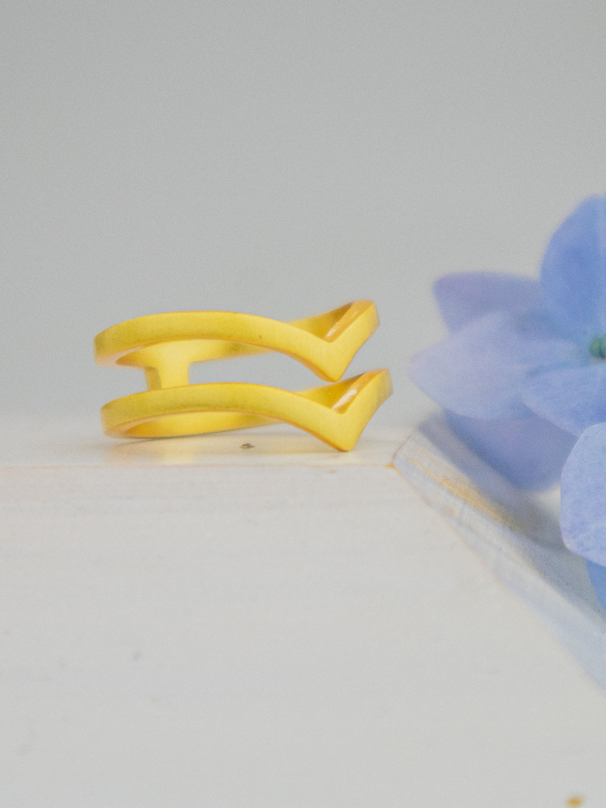 Double Wave Ring