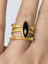 Onyx Spike Stacking Ring - FINAL SALE