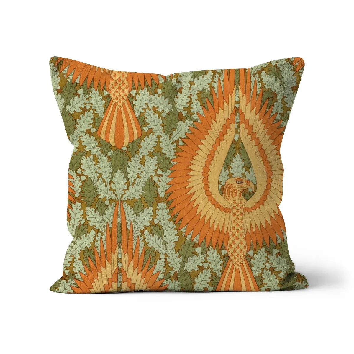 Aigles et chêne - Maurice Pillard Verneuil Cushion - Decorative Throw Pillow