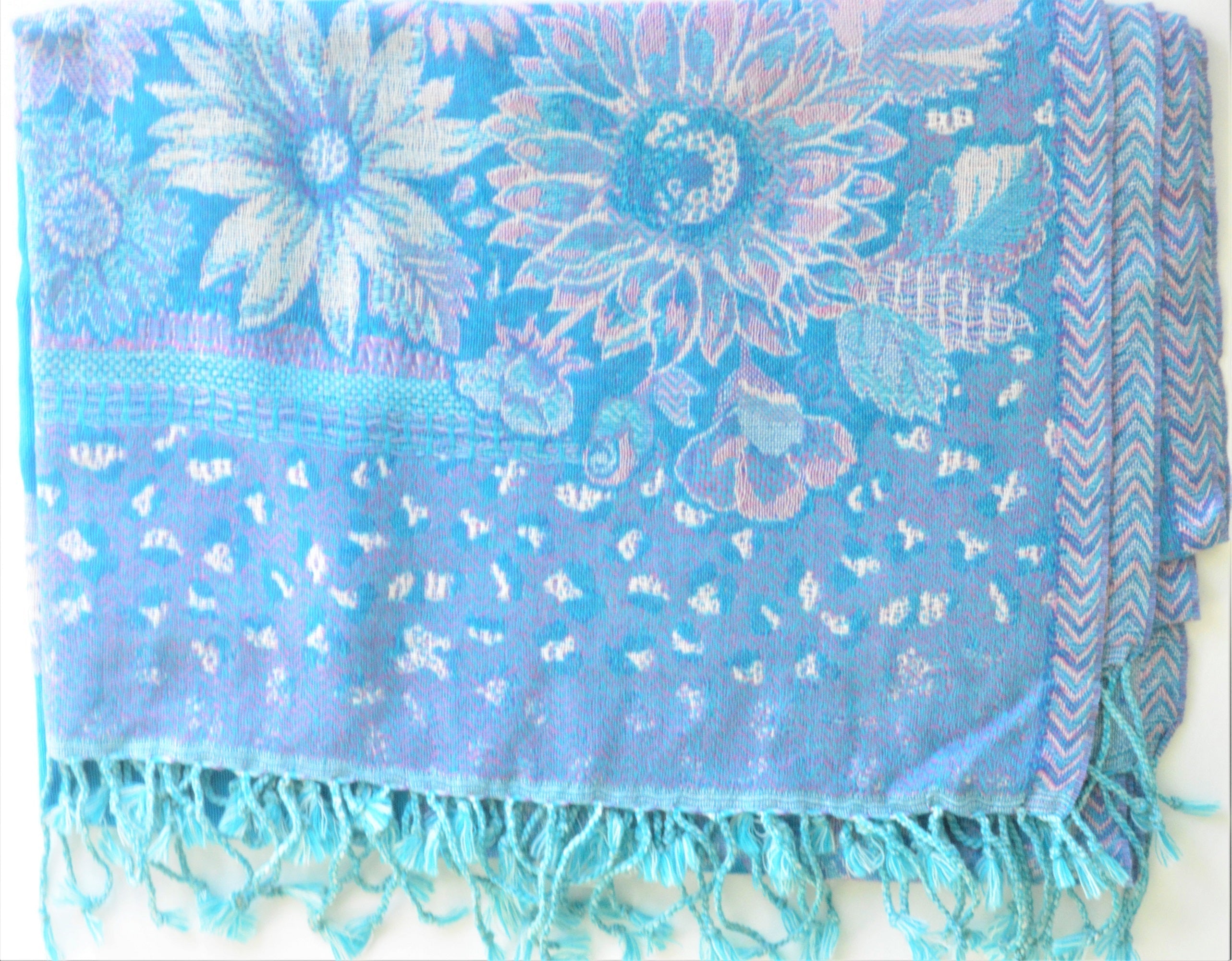 Handwoven Paisley Jamavar one of a kind limited edition designer Shawl by OMSutra